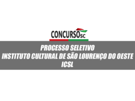 Processo Seletivo Instituto Cultural de São Lourenço do Oeste